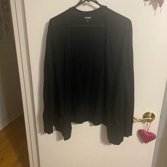 2X Apt 9 black cardigan with pockets - Picture 8 of 8
